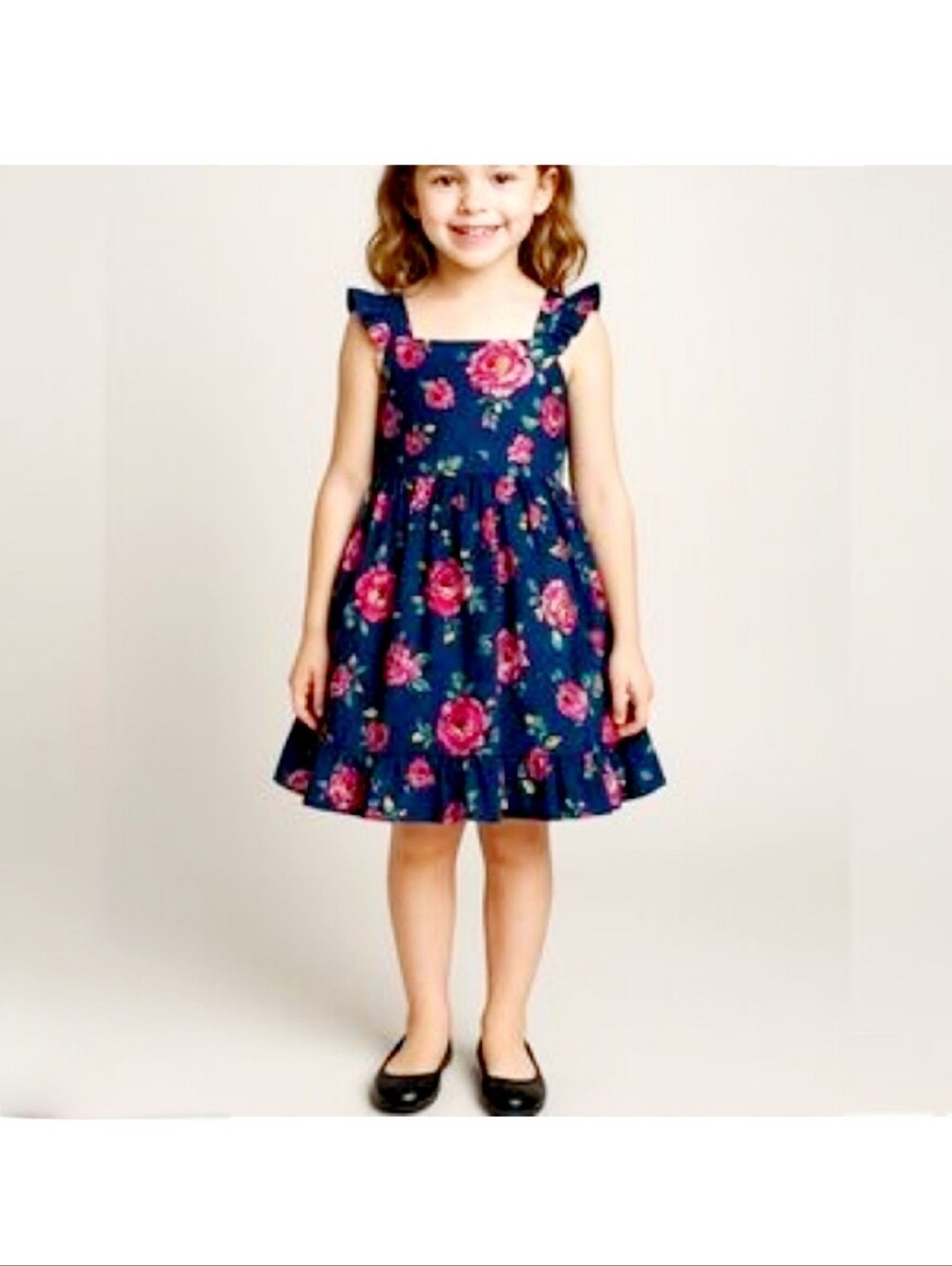 Zunie Girl Flowered Sundress